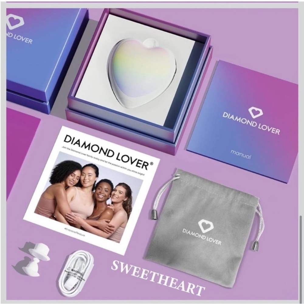 Diamond Lover Pure Enjoyment Heart-Shaped Device Toy